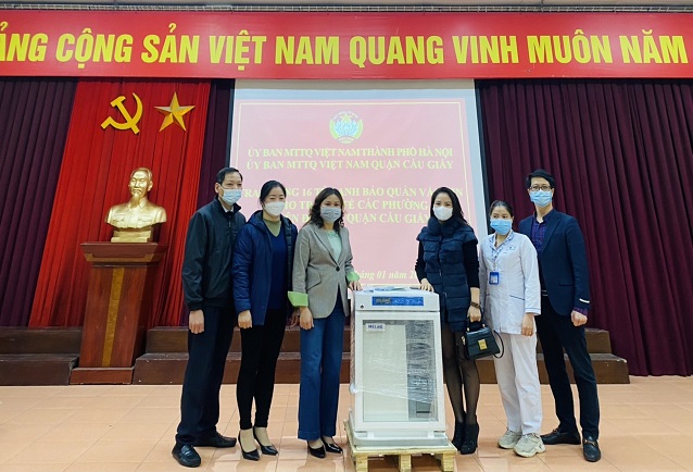 El servicio de salud de Ha Noi presentó el refrigerador de farmacia Meling Biomedical de 2~8 ℃
