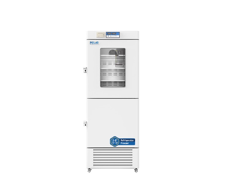 combined refrigerator and freezer