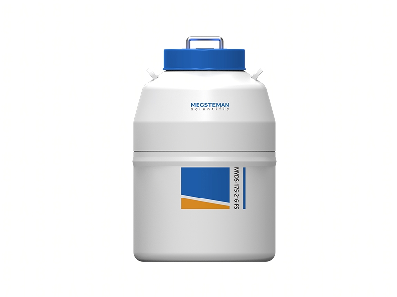 Small Vapor Phase Tank LN2 MYDS-175-216P-FS for Lab
