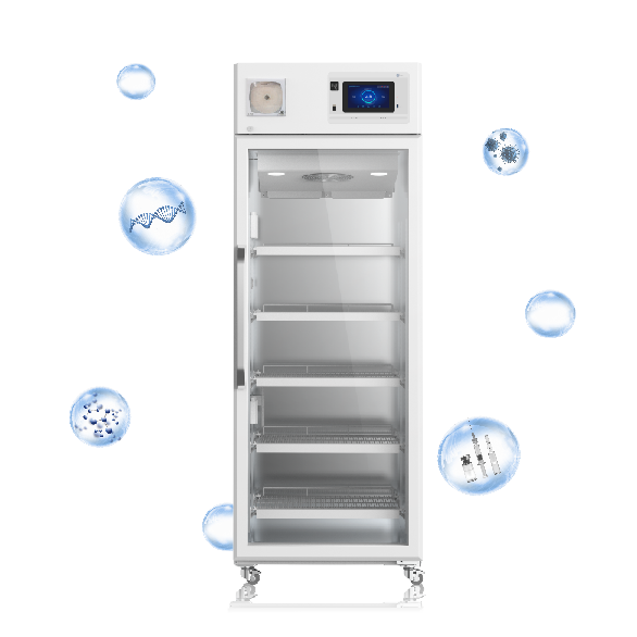 2 ℃ ~ 8 ℃ Refrigerador con revestimiento de hielo Refrigerador médico YC-275EW