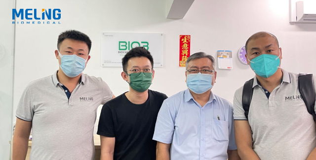 Meling Biomedical devolvió una visita a un socio asiático

