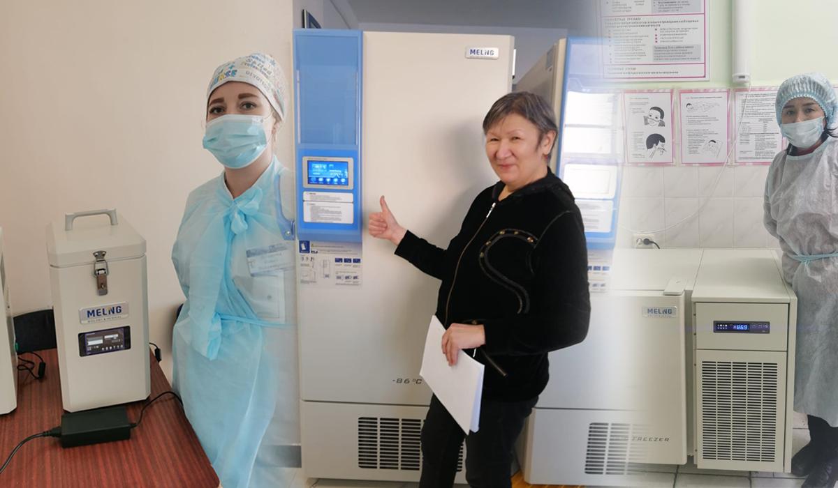 Meiling Biomedical impulsa 27 hospitales + 1 centro de vacunas en Kazajstán para el almacenamiento de vacunas
