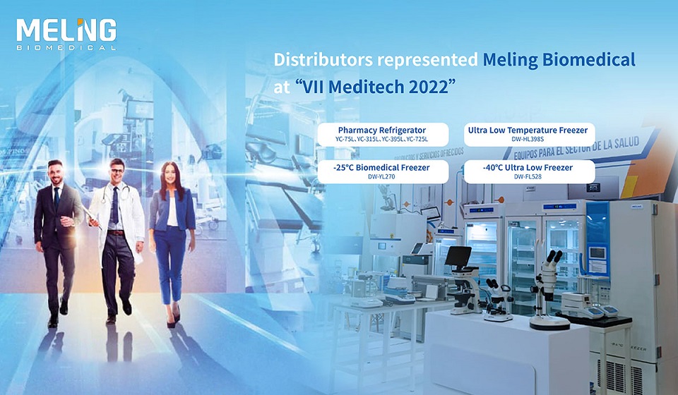 Distribuidores representaron a Meling Biomedical en “VII Meditech 2022”
