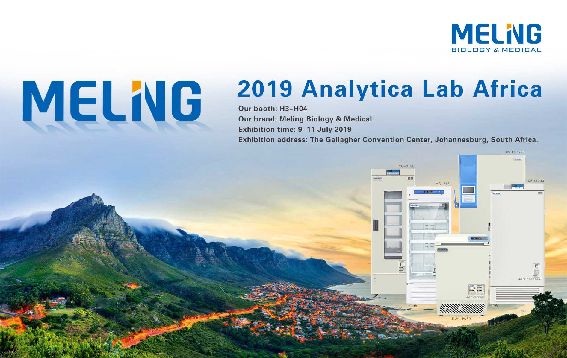 Meling te espera en 2019 Analytica Lab Africa
