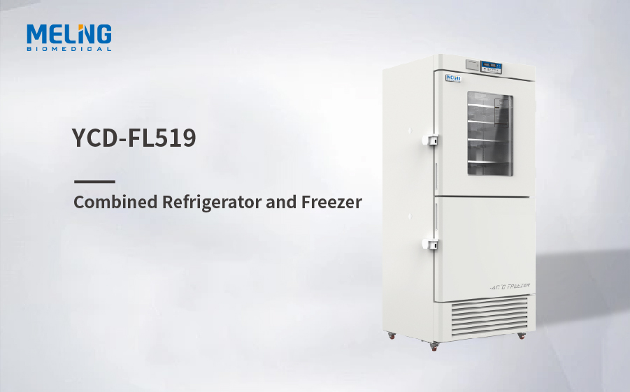 2~8℃/-10~-40℃ Frigorífico y congelador combinados YCD FL519
